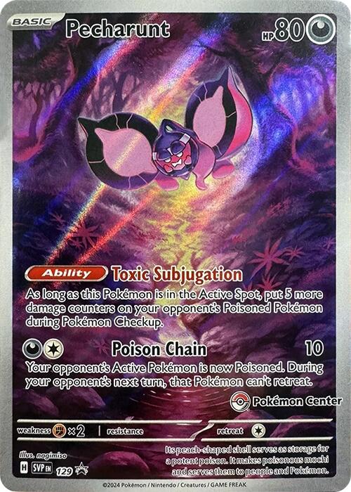 Pecharunt (129) (Pokemon Center Exclusive) [Scarlet & Violet: Black Star Promos] | Good Games Cannington