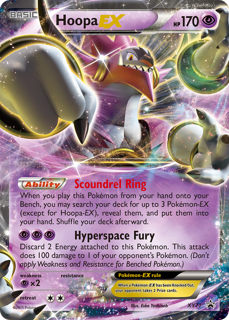 Hoopa EX (XY71) [XY: Black Star Promos] | Good Games Cannington