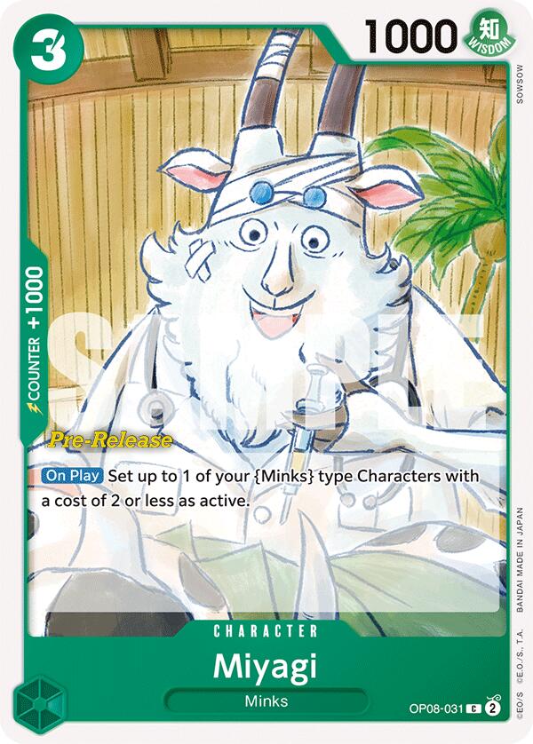 Miyagi [Two Legends Pre-Release Cards] | Good Games Cannington