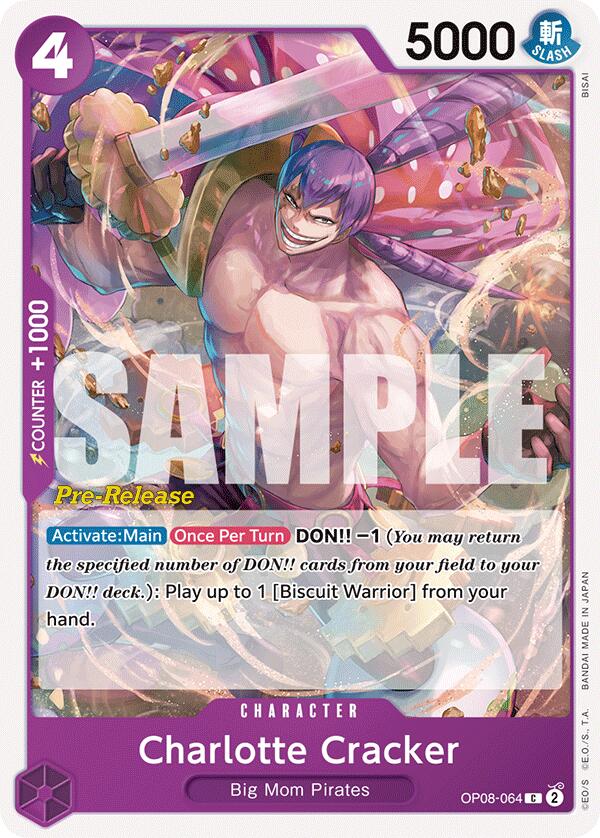 Charlotte Cracker [Two Legends Pre-Release Cards] | Good Games Cannington