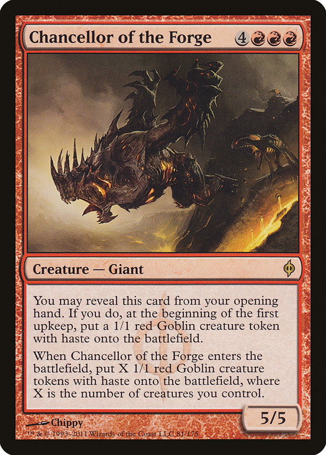 Chancellor of the Forge 81 (New Phyrexia)  | Good Games Cannington