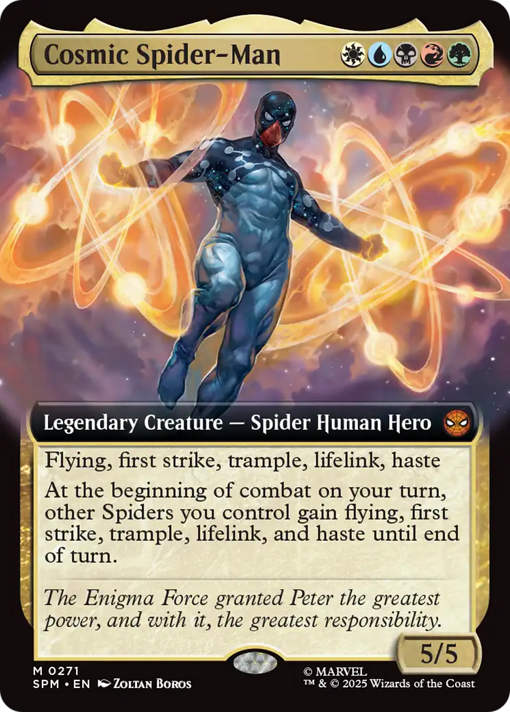 Cosmic Spider-Man (Extended Art) [Marvel's Spider-Man] | Good Games Cannington