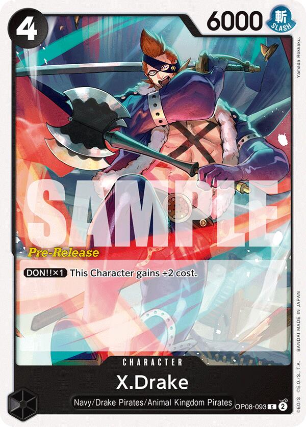 X.Drake [Two Legends Pre-Release Cards] | Good Games Cannington