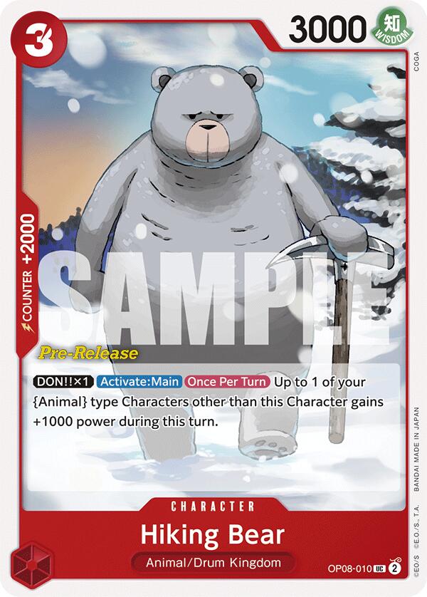 Hiking Bear [Two Legends Pre-Release Cards] | Good Games Cannington