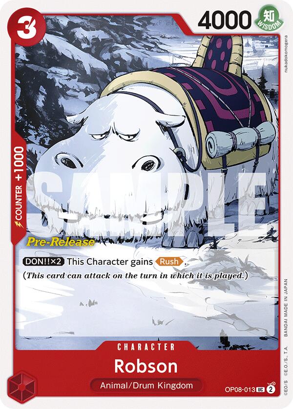 Robson [Two Legends Pre-Release Cards] | Good Games Cannington
