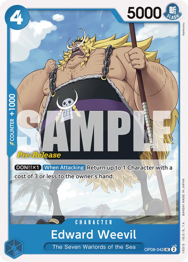 Edward Weevil [Two Legends Pre-Release Cards] | Good Games Cannington