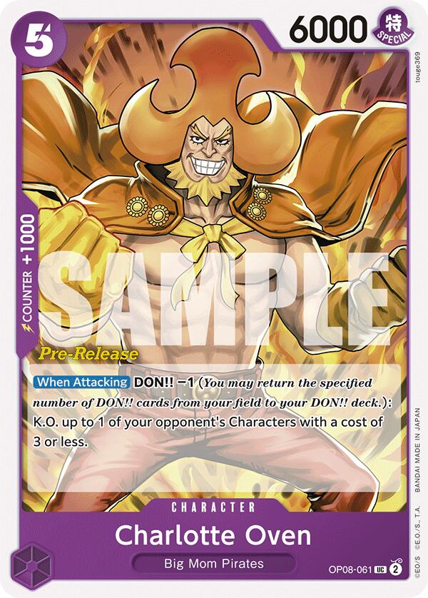 Charlotte Oven [Two Legends Pre-Release Cards] | Good Games Cannington