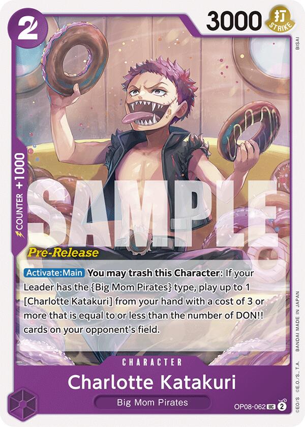 Charlotte Katakuri [Two Legends Pre-Release Cards] | Good Games Cannington