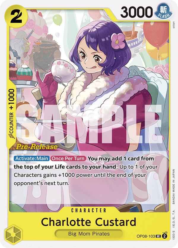 Charlotte Custard [Two Legends Pre-Release Cards] | Good Games Cannington