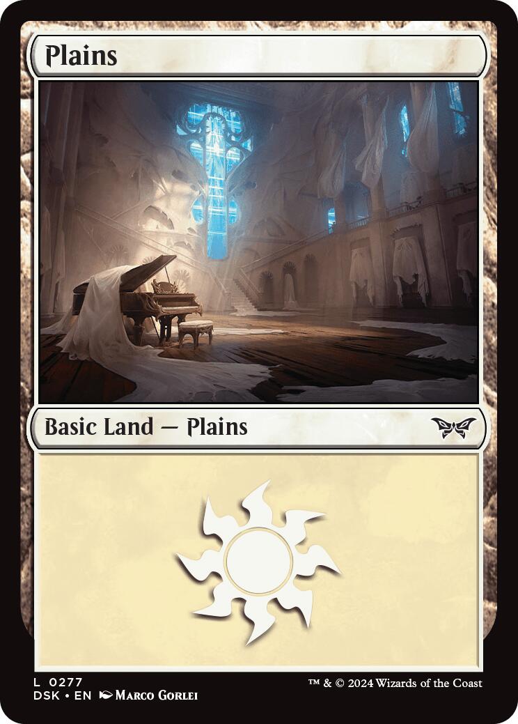 Plains (0277) [Duskmourn: House of Horror] | Good Games Cannington