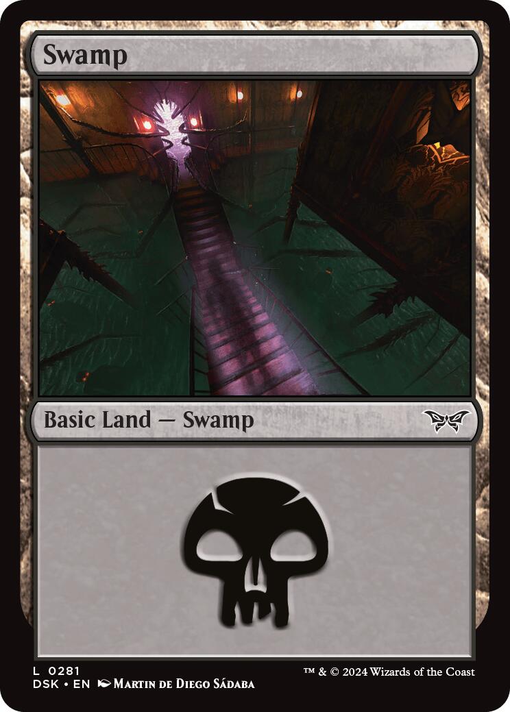 Swamp (0281) [Duskmourn: House of Horror] | Good Games Cannington