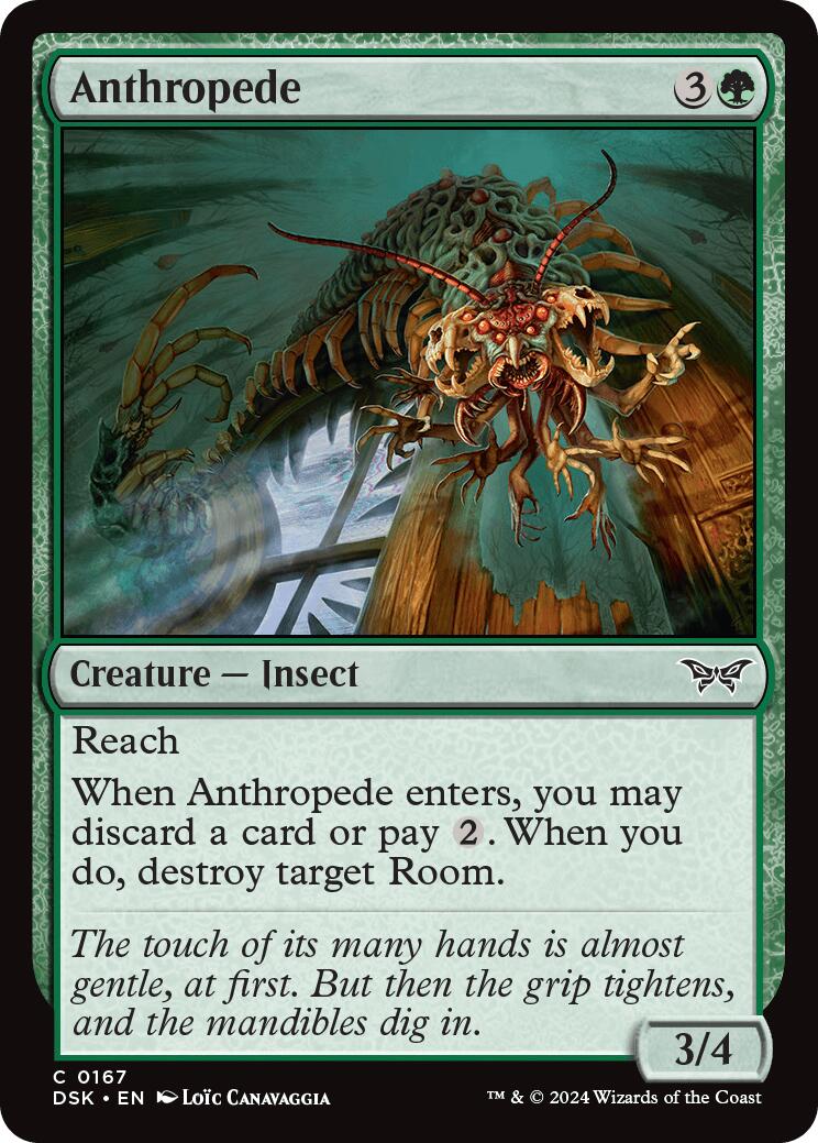Anthropede [Duskmourn: House of Horror] | Good Games Cannington