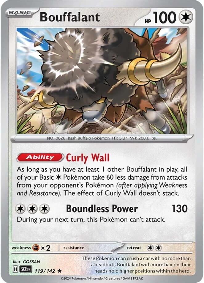 Bouffalant (119/142) [Scarlet & Violet: Black Star Promos] | Good Games Cannington