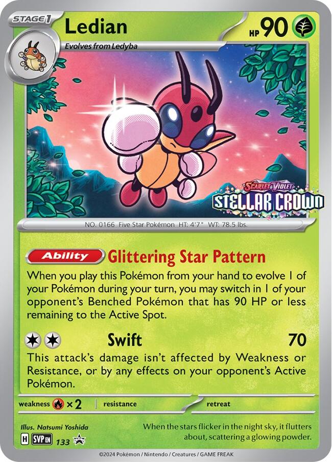 Ledian (SVP133) [Scarlet & Violet: Black Star Promos] | Good Games Cannington