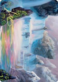 Glittering Frost Art Card (Gold-Stamped Signature) [Kaldheim Art Series] | Good Games Cannington