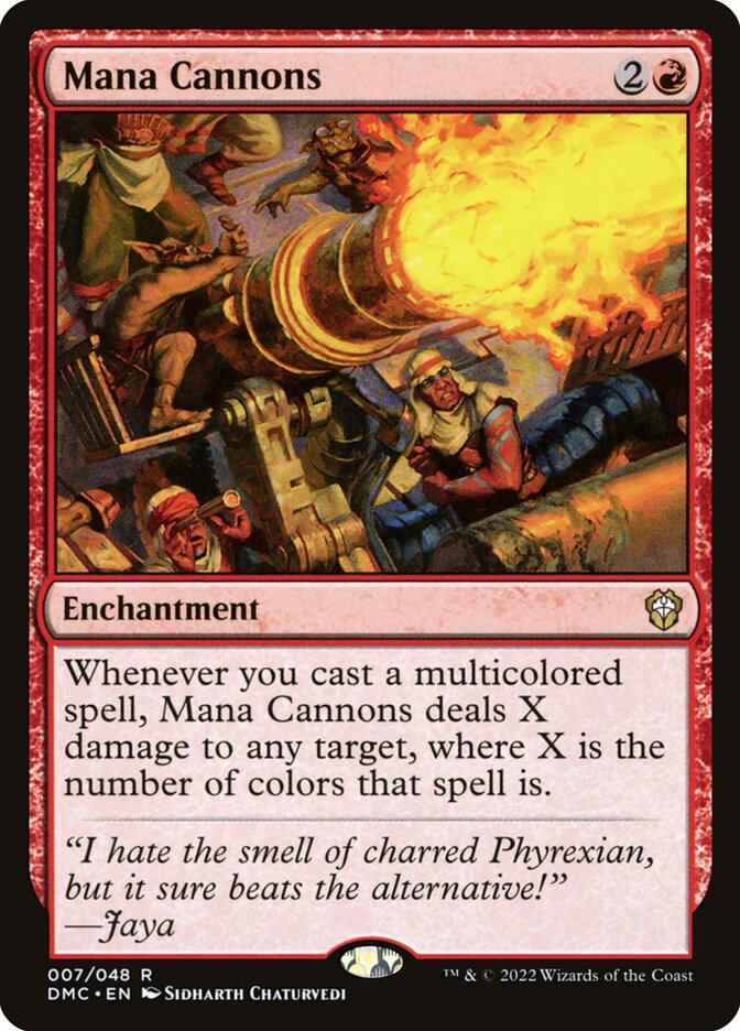 Mana Cannons 7/50 (Commander: Dominaria United)  | Good Games Cannington