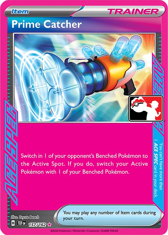 Prime Catcher (157/162) [Prize Pack Series Five] | Good Games Cannington