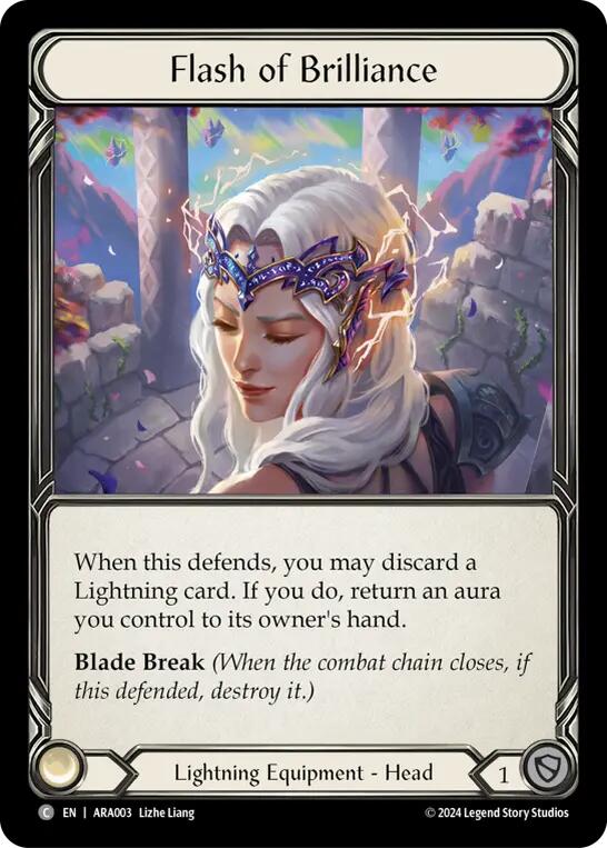Flash of Brilliance [ARA003] (Rosetta Aurora Blitz Deck) | Good Games Cannington