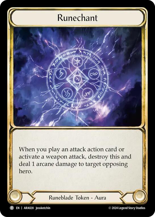 Runechant [ARA028] (Rosetta Aurora Blitz Deck) | Good Games Cannington