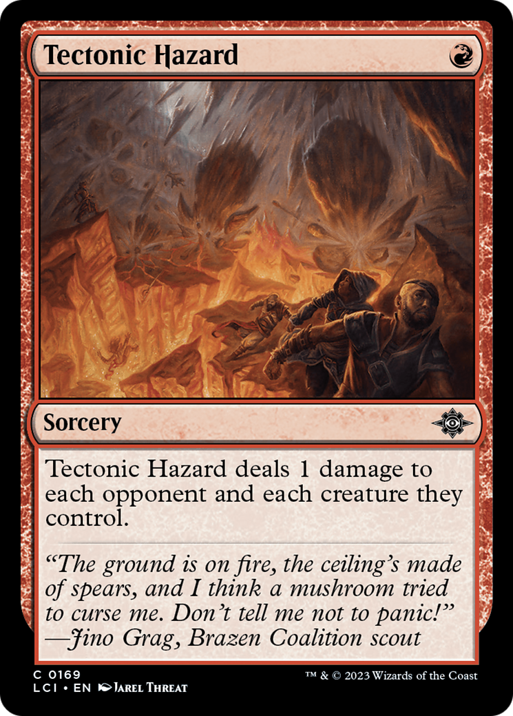 Tectonic Hazard [The Lost Caverns of Ixalan] | Good Games Cannington