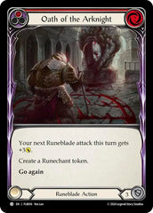 Oath of the Arknight (Red) [FLR016] (Rosetta Florian Blitz Deck) | Good Games Cannington