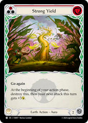 Strong Yield (Red) [FLR017] (Rosetta Florian Blitz Deck) | Good Games Cannington