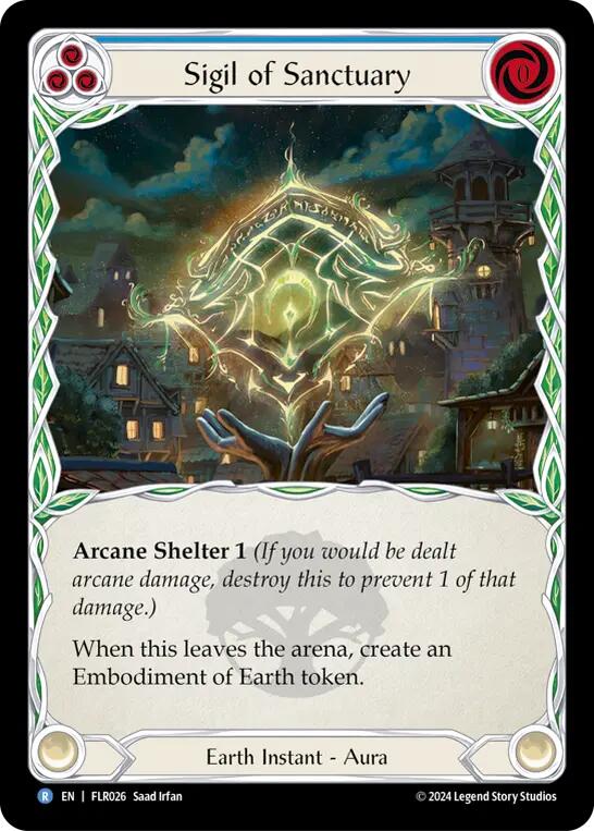 Sigil of Sanctuary [FLR026] (Rosetta Florian Blitz Deck) | Good Games Cannington