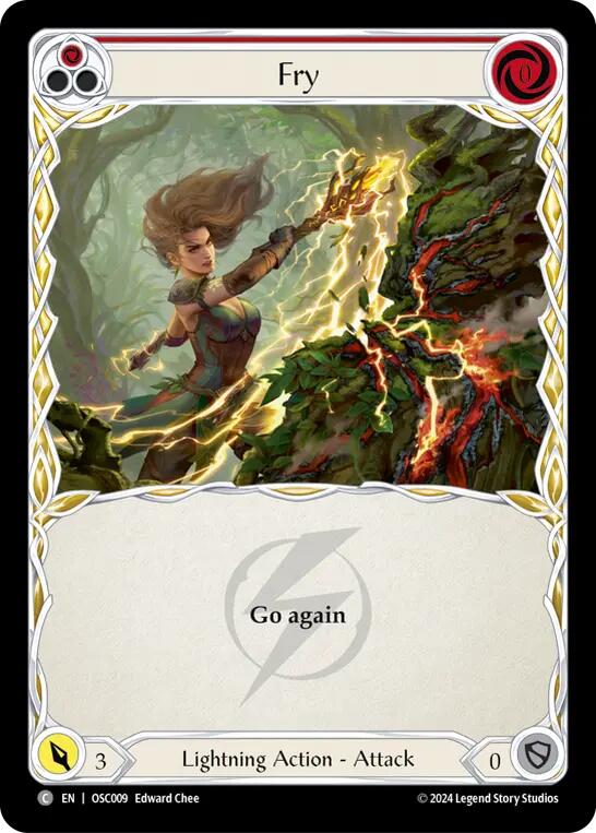 Fry (Red) [OSC009] (Rosetta Oscilio Blitz Deck) | Good Games Cannington