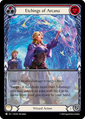 Etchings of Arcana (Red) [OSC014] (Rosetta Oscilio Blitz Deck) | Good Games Cannington