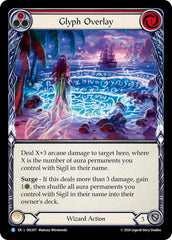 Glyph Overlay (Red) [OSC017] (Rosetta Oscilio Blitz Deck) | Good Games Cannington