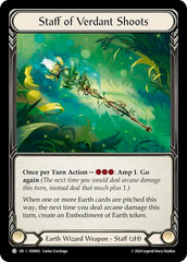 Staff of Verdant Shoots [VER002] (Rosetta Verdance Blitz Deck) | Good Games Cannington