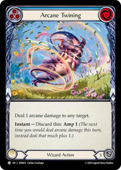 Arcane Twining (Blue) [VER023] (Rosetta Verdance Blitz Deck) | Good Games Cannington