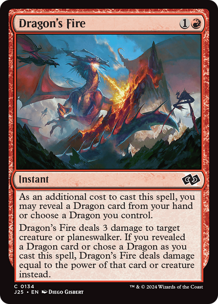 Dragon's Fire [Foundations Jumpstart] | Good Games Cannington