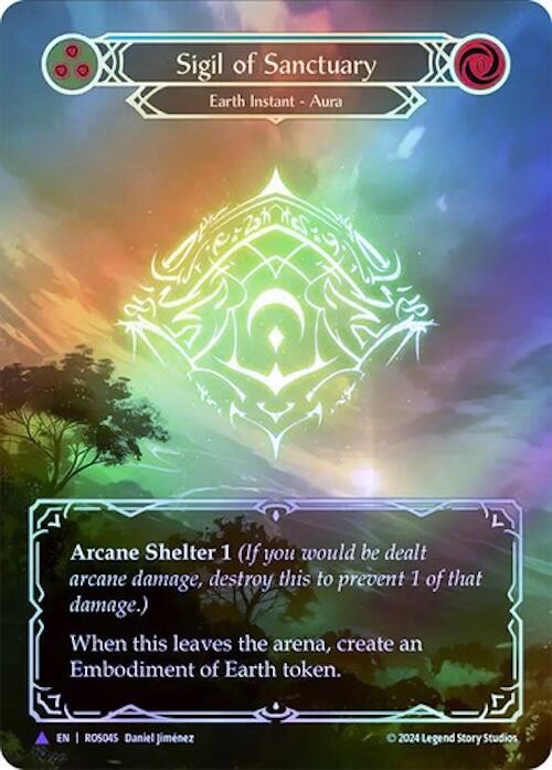 Sigil of Sanctuary (Marvel) [ROS045] (Rosetta)  Cold Foil | Good Games Cannington