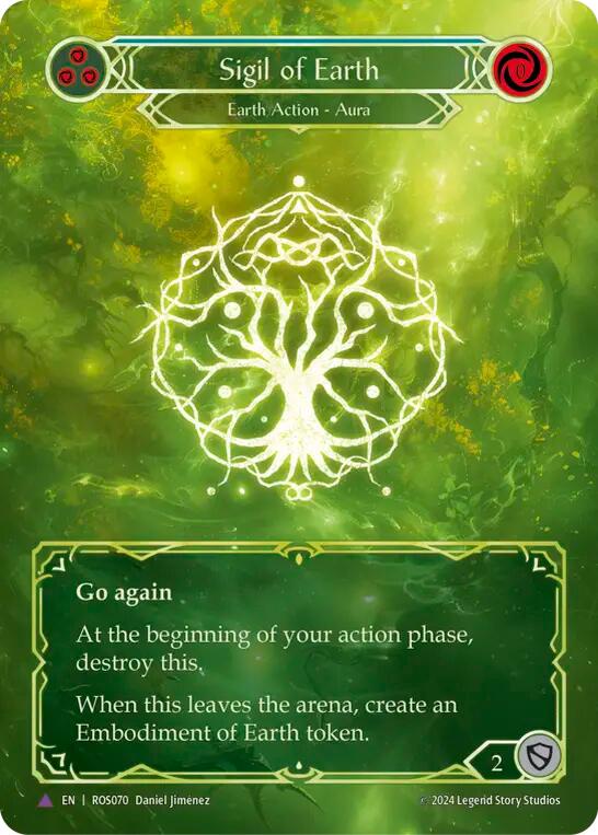 Sigil of Earth (Marvel) [ROS070] (Rosetta)  Cold Foil | Good Games Cannington