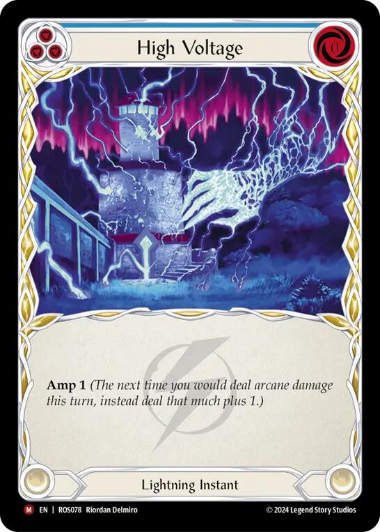High Voltage [ROS078] (Rosetta)  Rainbow Foil | Good Games Cannington