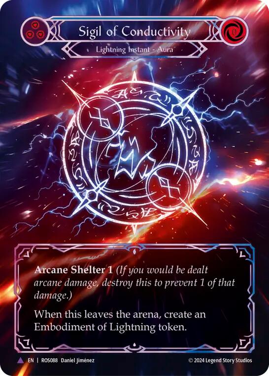Sigil of Conductivity (Marvel) [ROS088] (Rosetta)  Cold Foil | Good Games Cannington