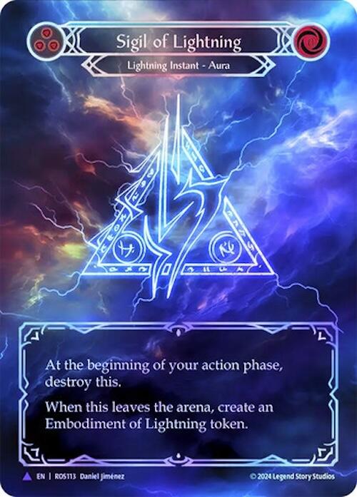 Sigil of Lightning (Marvel) [ROS113] (Rosetta)  Cold Foil | Good Games Cannington