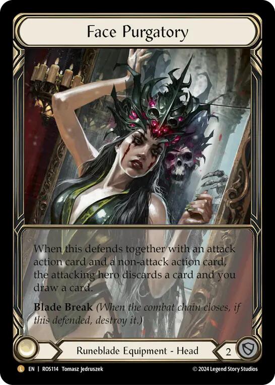 Face Purgatory (Extended Art) [ROS114] (Rosetta)  Cold Foil | Good Games Cannington