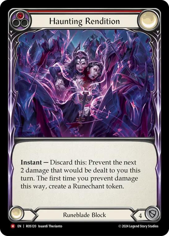 Haunting Rendition [ROS120] (Rosetta)  Rainbow Foil | Good Games Cannington