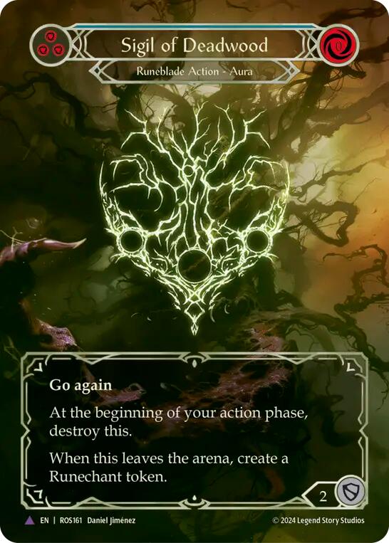 Sigil of Deadwood (Marvel) [ROS161] (Rosetta)  Cold Foil | Good Games Cannington