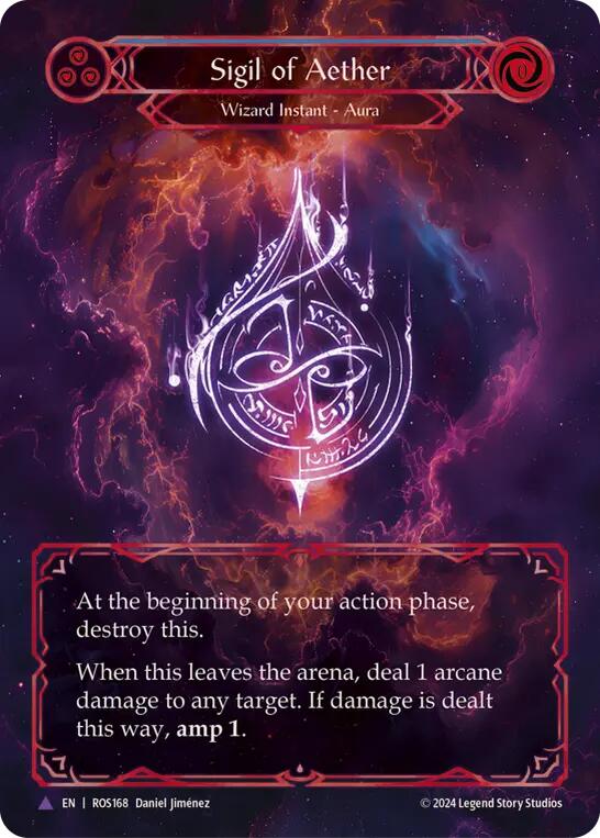Sigil of Aether (Marvel) [ROS168] (Rosetta)  Cold Foil | Good Games Cannington