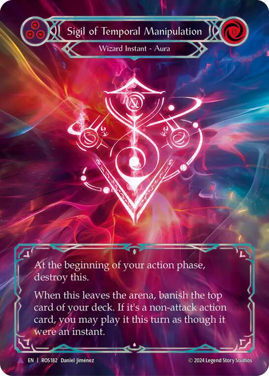 Sigil of Temporal Manipulation (Marvel) [ROS182] (Rosetta)  Cold Foil | Good Games Cannington