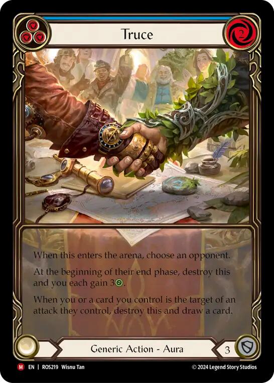 Truce (Extended Art) [ROS219] (Rosetta)  Rainbow Foil | Good Games Cannington