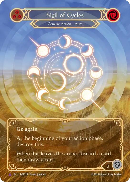 Sigil of Cycles (Marvel) [ROS226] (Rosetta)  Cold Foil | Good Games Cannington