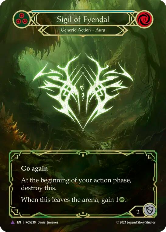Sigil of Fyendal (Marvel) [ROS230] (Rosetta)  Cold Foil | Good Games Cannington