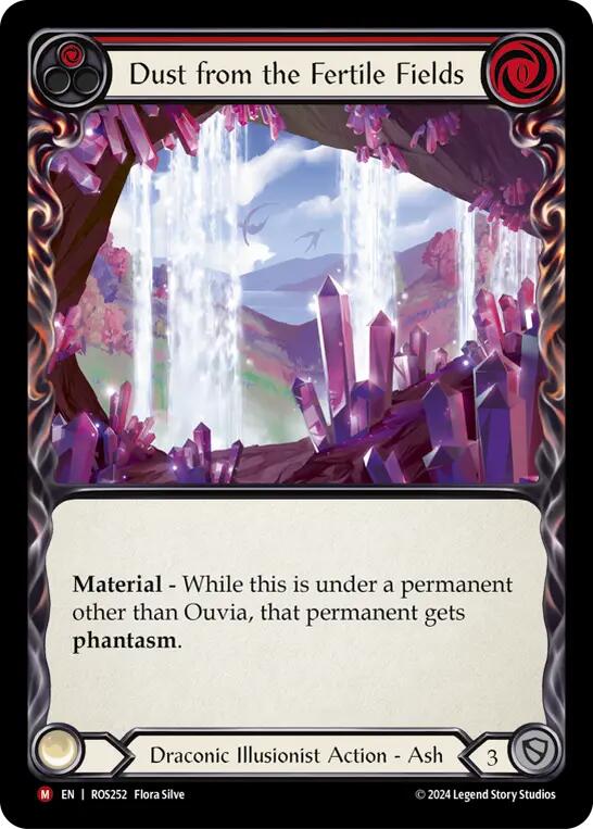 Dust from the Fertile Fields [ROS252] (Rosetta)  Rainbow Foil | Good Games Cannington