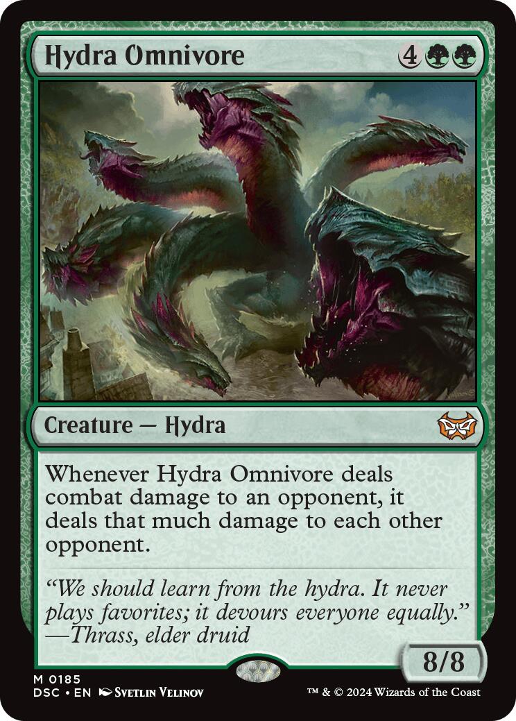Hydra Omnivore [Duskmourn: House of Horror Commander] | Good Games Cannington