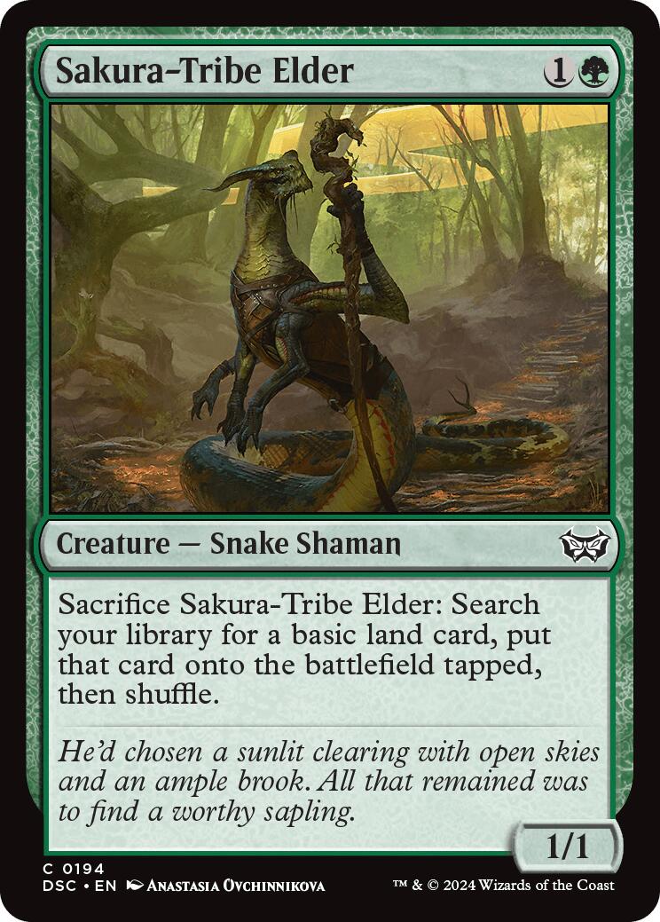 Sakura-Tribe Elder [Duskmourn: House of Horror Commander] | Good Games Cannington