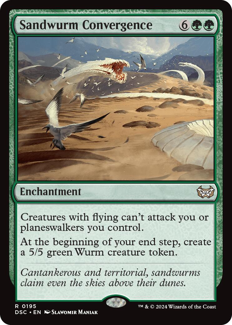 Sandwurm Convergence [Duskmourn: House of Horror Commander] | Good Games Cannington